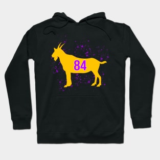 The GOAT- Purple Minnesota Moss Goat Hoodie